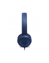 Słuchawki JBL TUNE500 JBLT500BLU (nauszne; z wbudowanym mikrofonem; kolor niebieski) - nr 11