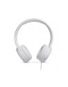 Słuchawki JBL TUNE500 JBLT500WHT (nauszne; z wbudowanym mikrofonem; kolor biały) - nr 4