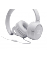 Słuchawki JBL TUNE500 JBLT500WHT (nauszne; z wbudowanym mikrofonem; kolor biały) - nr 7