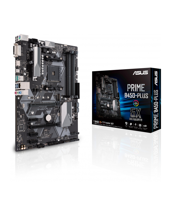 Płyta główna PRIME B450-PLUS PRIME ASUS (AM4; 4x DDR4 DIMM; ATX; CrossFireX) główny