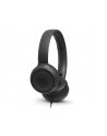 Słuchawki JBL TUNE500 JBLT500BLK (nauszne; z wbudowanym mikrofonem; kolor czarny) - nr 25