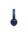 Słuchawki JBL TUNE500 JBLT500BLU (nauszne; z wbudowanym mikrofonem; kolor niebieski) - nr 10