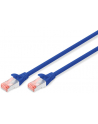 Kable sieciowe DIGITUS DK-1644-010/B (RJ45 - RJ45; 1m; S/FTP; kat. 6; kolor niebieski) - nr 8