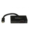 Adapter StarTech  MDP2HDVGA (Mini DisplayPort M - D-Sub (VGA)  HDMI F; kolor czarny) - nr 1