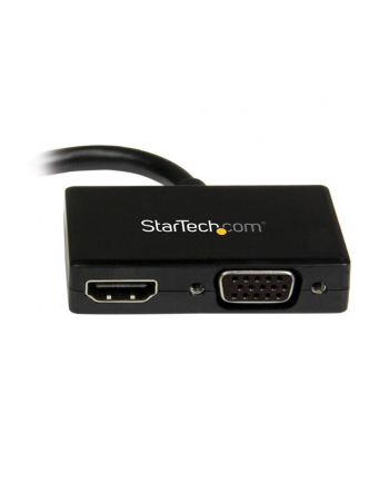 Adapter StarTech  MDP2HDVGA (Mini DisplayPort M - D-Sub (VGA)  HDMI F; kolor czarny)