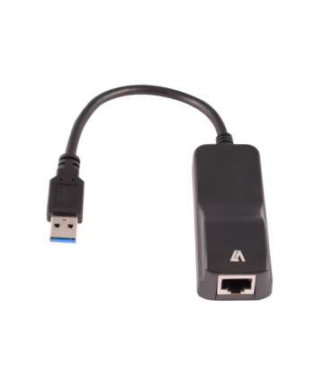 Adapter V7  CBLUSB3RJ-1E (USB 2.0 M - RJ45 F; 0 25m; kolor czarny)
