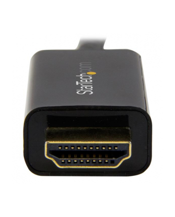 Kabel StarTech DP2HDMM1MB (DisplayPort M - HDMI M; 1m; kolor czarny)
