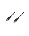 Kabel DIGITUS  AK-300102-030-S (USB 2.0 M - USB typ B M; 3m; kolor czarny) - nr 1