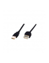 Kabel DIGITUS  DK-300202-018-S (USB 2.0 M - USB 2.0 F; 1 8m; kolor czarny) - nr 3