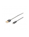 Kabel Ednet 31070 (USB M - Lightning M; 1m; kolor czarny) - nr 2