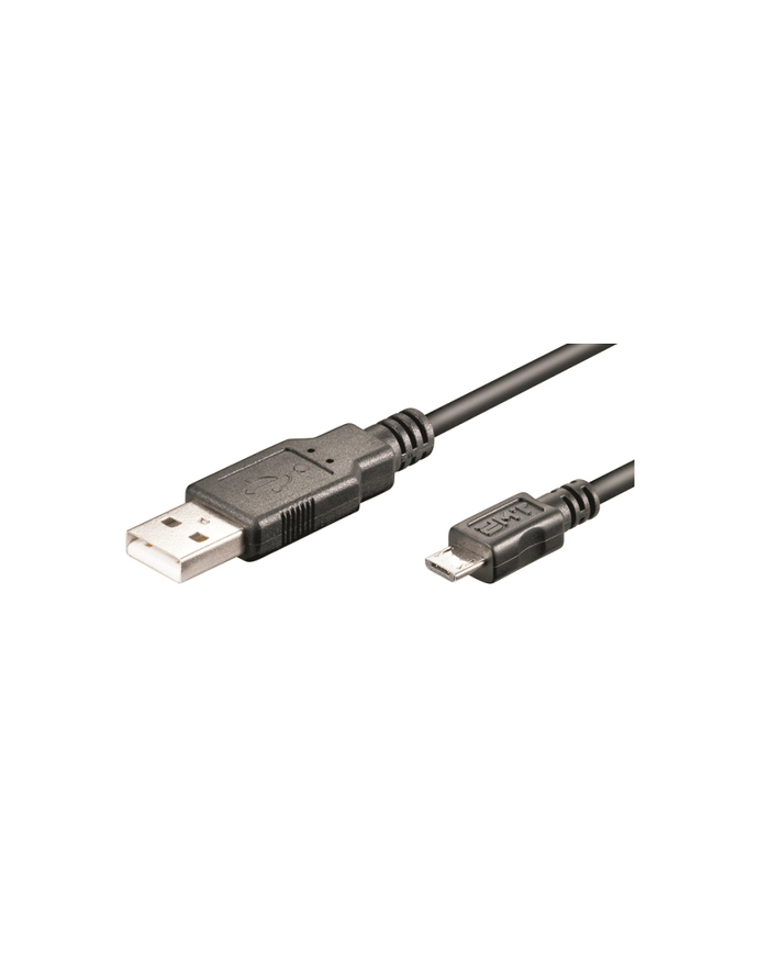 m-cab Kabel Mcab USB - Micro USB  1m  czarny główny