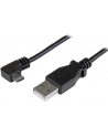 Kabel StarTech  USBAUB2MRA (Micro USB M - USB 2.0 M; 2m; kolor czarny) - nr 2