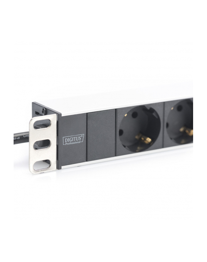 Listwa zasilająca RACK DIGITUS DN-95401 (8 x UTE; 16 A; 2m; kolor czarny) główny