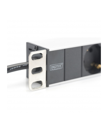 Listwa zasilająca RACK DIGITUS DN-95401 (8 x UTE; 16 A; 2m; kolor czarny)