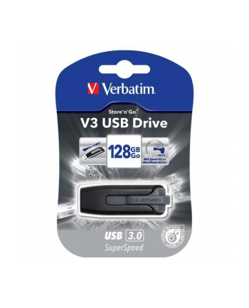 Pendrive Verbatim Store n Go V3 49189 (128GB; USB 3.0; kolor czarny)