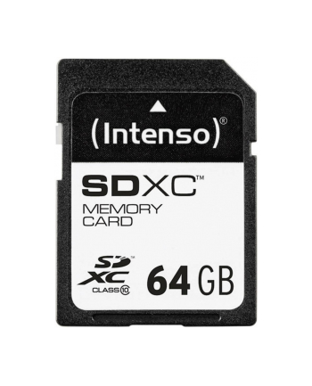 Karty pamięci INTENSO 3.41149e+006 (64GB; Class 10; Karta pamięci)
