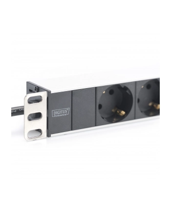 Listwa zasilająca RACK DIGITUS DN-95401 (8 x UTE; 16 A; 2m; kolor czarny)