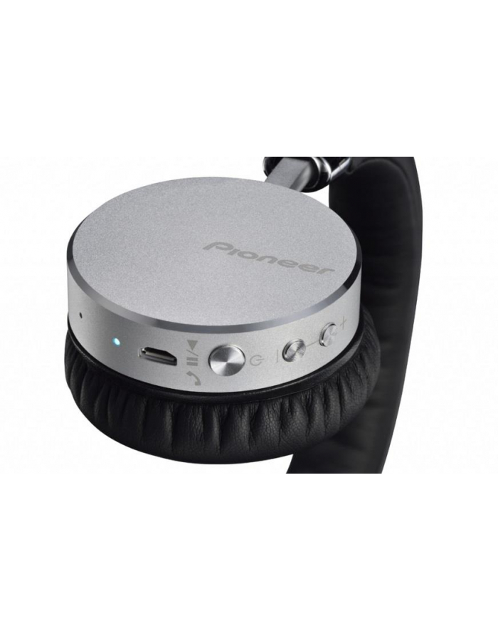 Słuchawki Pioneer SE-MJ561BT-S (nauszne; Bluetooth; z wbudowanym mikrofonem; kolor srebrny) główny