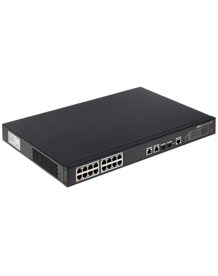 Switch DAHUA PFS4218-16ET-190 (16x 10/100Mbps  2x 10/100/1000Mbps) główny