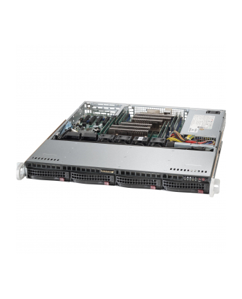 Obudowa serwerowa Rack Supermicro  CSE-813MFTQC-505CB (kolor czarny)