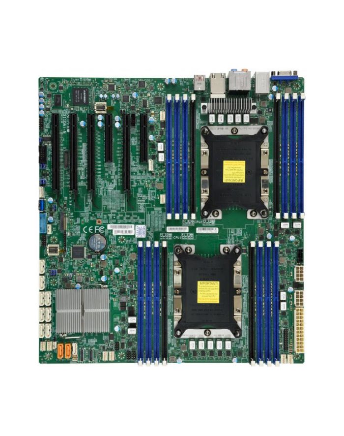 Płyta główna Supermicro  MBD-X11DAI-N-O (LGA 3647; 16x DDR4 LRDIMM  DDR4 RDIMM; Extended ATX) główny