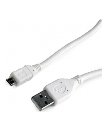 Kabel GEMBIRD CCP-mUSB2-AMBM-W-10 (USB 2.0 typu A M - Micro USB typu B M; 3m; kolor biały)