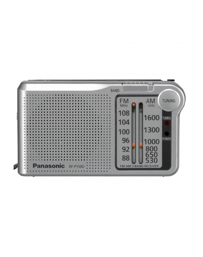 Radio kieszonkowe kompaktowe Panasonic  RF-P150DEG-S (kolor srebrny) główny