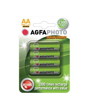 AgfaPhoto NiMH Mignon/AA /1.2V/2300mAh 4Pack