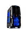 Obudowa Inter-Tech Q2 Iluminator Blue 88881266 (ATX  Micro ATX; kolor czarny) - nr 1