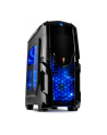 Obudowa Inter-Tech Q2 Iluminator Blue 88881266 (ATX  Micro ATX; kolor czarny) - nr 26