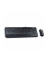 Zestaw klawiatura + mysz Microsoft Desktop 600 APB-00008 (mechaniczna; USB 2.0; (US); kolor czarny; optyczna; 8000 DPI) - nr 40