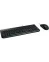 Zestaw klawiatura + mysz Microsoft Desktop 600 APB-00008 (mechaniczna; USB 2.0; (US); kolor czarny; optyczna; 8000 DPI) - nr 57