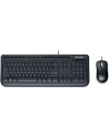 Zestaw klawiatura + mysz Microsoft Desktop 600 APB-00008 (mechaniczna; USB 2.0; (US); kolor czarny; optyczna; 8000 DPI) - nr 58