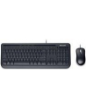 Zestaw klawiatura + mysz Microsoft Desktop 600 APB-00008 (mechaniczna; USB 2.0; (US); kolor czarny; optyczna; 8000 DPI) - nr 59