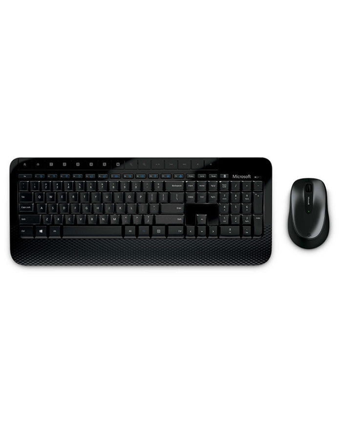 Zestaw klawiatura + mysz Microsoft Desktop 2000 M7J-00006 (membranowa; USB; (DE); kolor czarny; BlueTrack; 1000 DPI) główny