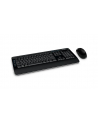 Zestaw klawiatura   mysz Microsoft Desktop 3050 PP3-00008 (membranowa; USB 2.0; (UKŁAD NIEMIECKI !); kolor czarny; BlueTrack; 1000 DPI) - nr 19
