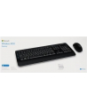 Zestaw klawiatura   mysz Microsoft Desktop 3050 PP3-00008 (membranowa; USB 2.0; (UKŁAD NIEMIECKI !); kolor czarny; BlueTrack; 1000 DPI) - nr 28