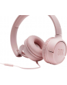 Słuchawki JBL Tune 500 JBLT500PIK (nauszne; z wbudowanym mikrofonem; kolor pudrowy róż) - nr 1