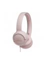 Słuchawki JBL Tune 500 JBLT500PIK (nauszne; z wbudowanym mikrofonem; kolor pudrowy róż) - nr 6
