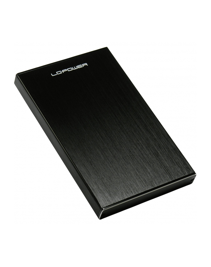 Obudowa do dysku LC-POWER  LC-25U3-Becrux-C1 (2.5 ; USB 3.1; Aluminium; kolor czarny) główny