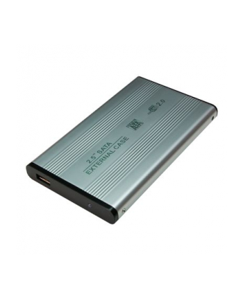 Obudowa LogiLink  UA0041A (2.5 ; USB 2.0; Aluminium; kolor srebrny)