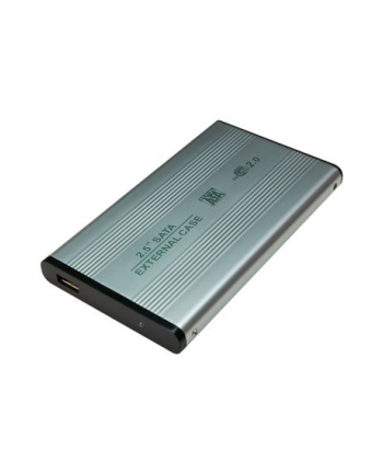 Obudowa LogiLink  UA0041A (2.5 ; USB 2.0; Aluminium; kolor srebrny)
