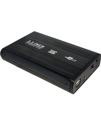 Obudowa LogiLink  UA0082 (3.5 ; USB 2.0; Aluminium; kolor czarny)
