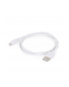 Kabel GEMBIRD CC-USB2-AMLM-W-1M (USB 2.0 typu A M - Apple 8-Pin M; 1m; kolor biały) - nr 2