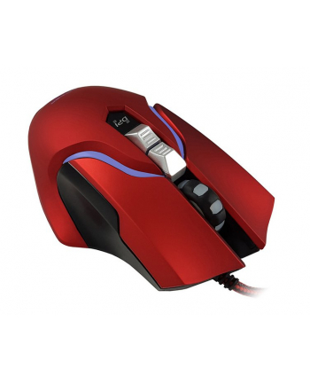 Mysz LC-POWER LC-M715R (optyczna; 4000 DPI; kolor czerwony)