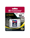 Pamięć Secure Digital TRANSCEND SDHC10 Card 16GB TS16GSDHC10 CL 10 - nr 55