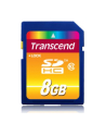 Pamięć SECURE DIGITAL TRANSCEND SDHC10 Card 8GB TS8GSDHC10 Class 10 - nr 20