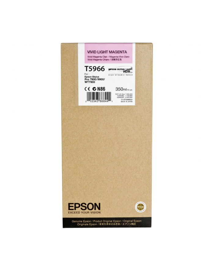 Wkład atramentowy Epson Stylus do 7900/9900 - vivid light magenta (350ml) główny