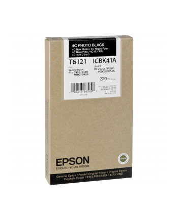 Wkład atramentowy Epson Czarny Stylus do 7400/7450/9400/9450 - photo black (220ml)