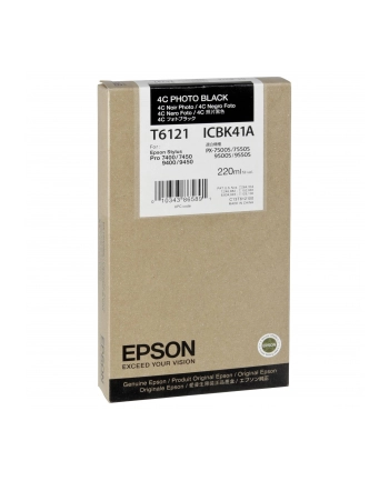 Wkład atramentowy Epson Czarny Stylus do 7400/7450/9400/9450 - photo black (220ml)